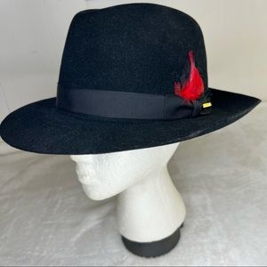 STETSON Dexter Black Size 7.5 Regular